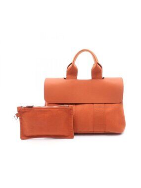 Hermes Handbag Valparaiso PM Potiron Leather